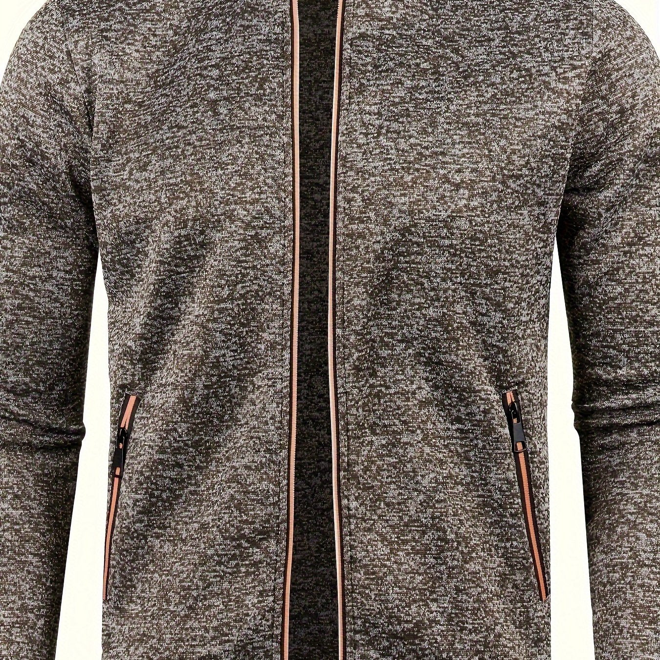 Jaqueta de Moletom Masculina de Outono e Inverno com Zíper Lemartine
