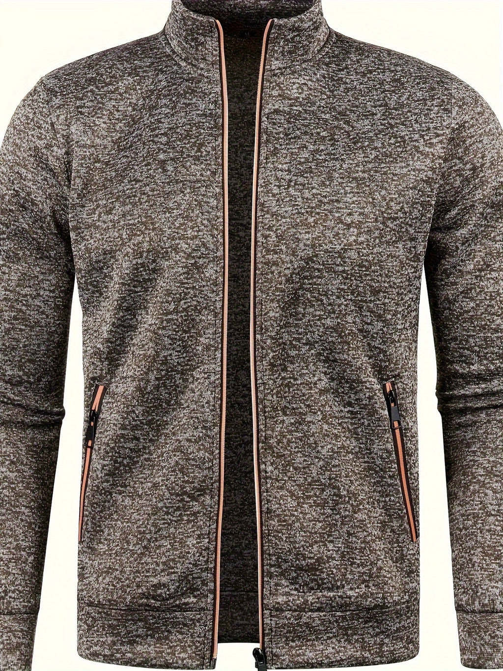 Jaqueta de Moletom Masculina de Outono e Inverno com Zíper Lemartine