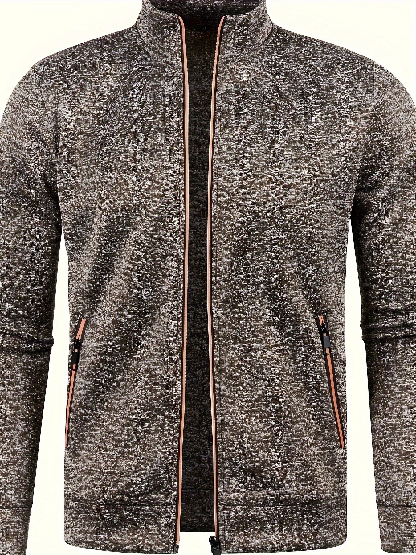 Jaqueta de Moletom Masculina de Outono e Inverno com Zíper Lemartine