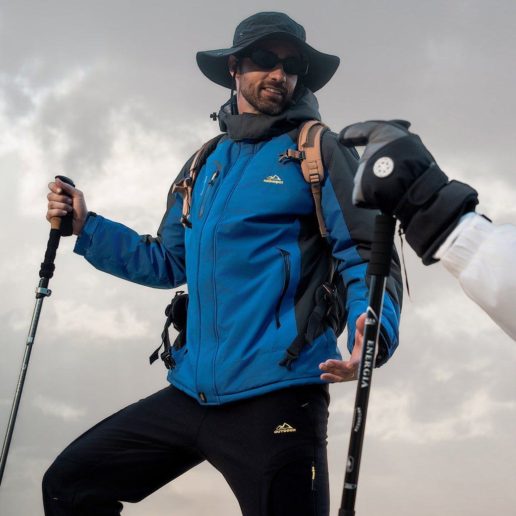 Jaqueta Térmica Masculina Impermeável Outdoor Lemartine